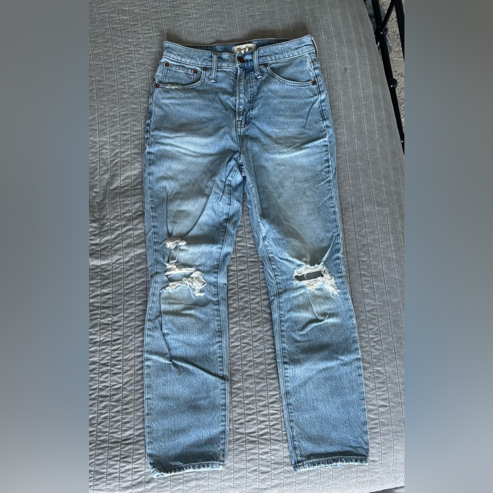 Madewell Distressed Perfect Vintage Jeans